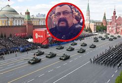 Steven Seagal na paradzie w Moskwie. Jest nagranie