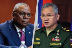 USA. Austin wezwał Szojgu do wstrzymania ognia w Ukrainie