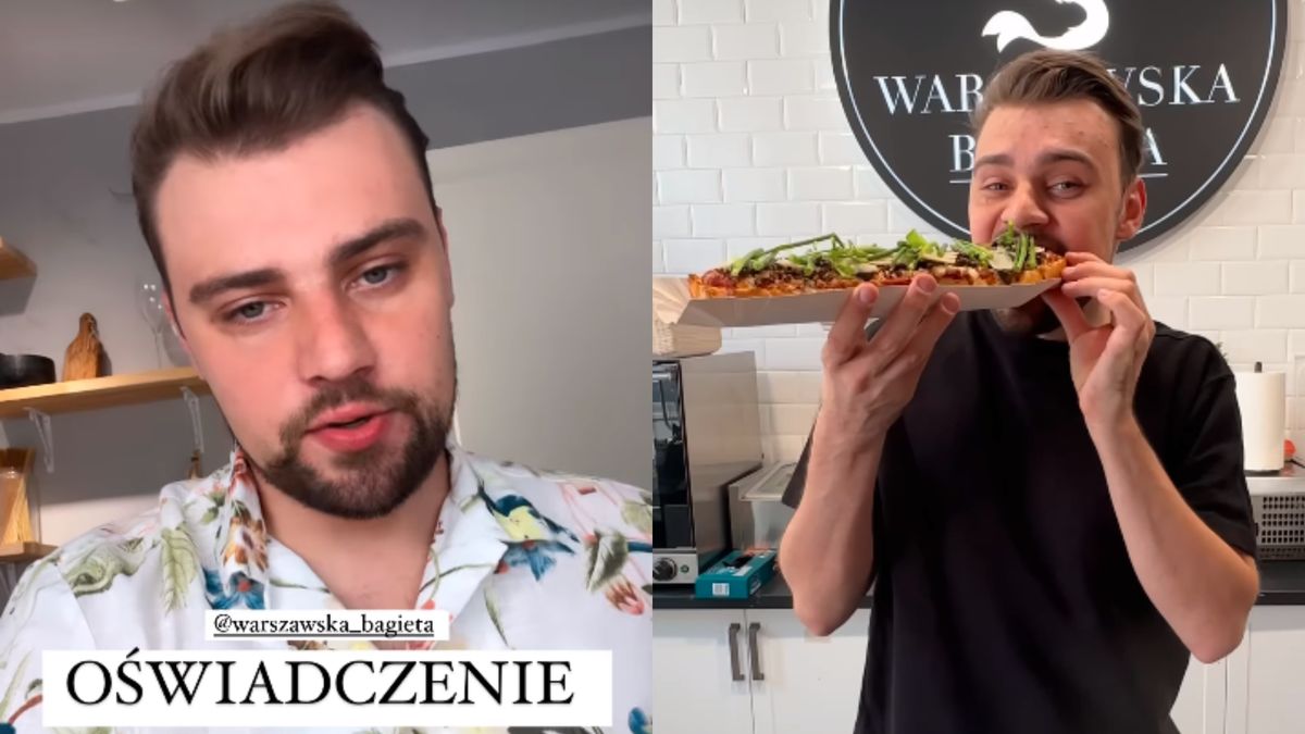 Damian Kordas wydał oświadczenie. Chodzi o jego knajpę