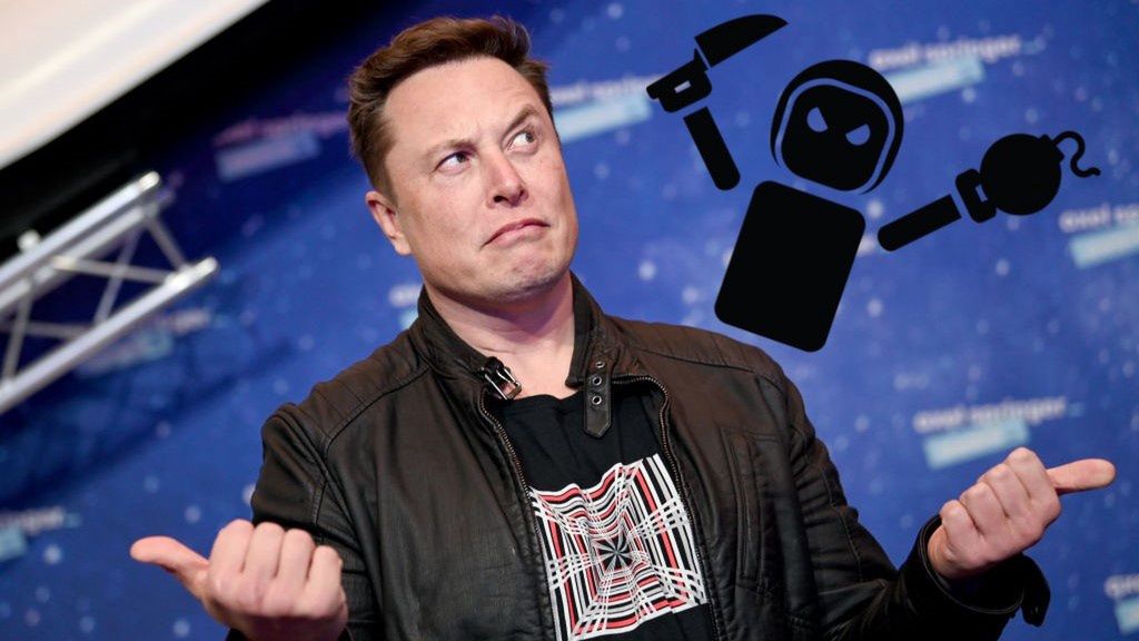 Elon Musk chce iść na wojnę z botami