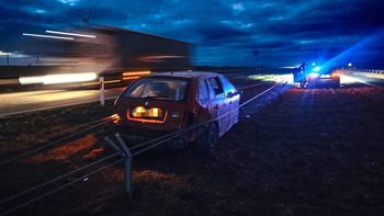 Wiśniewo: Wypadek na S7. 33-letni kierowca nietrzeźwy