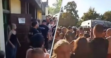 Interwencja policji na basenie w Bytomiu. Są zatrzymani