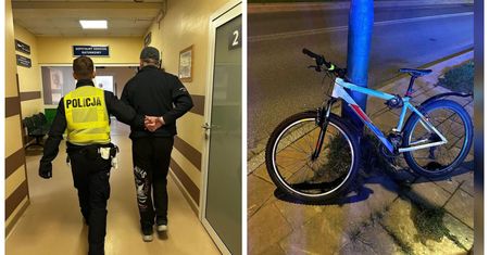 Jechał kompletnie pijany. Nagle runął na asfalt. Sceny w Zakopanem