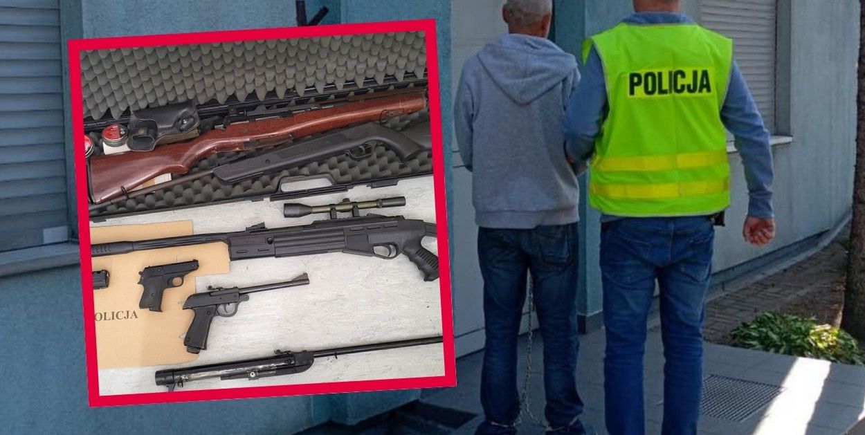 Radziejów: 48-latek dwa razy postrzelił znajomego na ulicy. Policja ruszyła w pościg