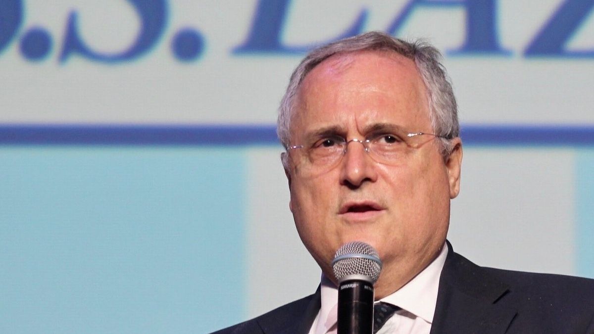 Claudio Lotito jest prezydentem Lazio