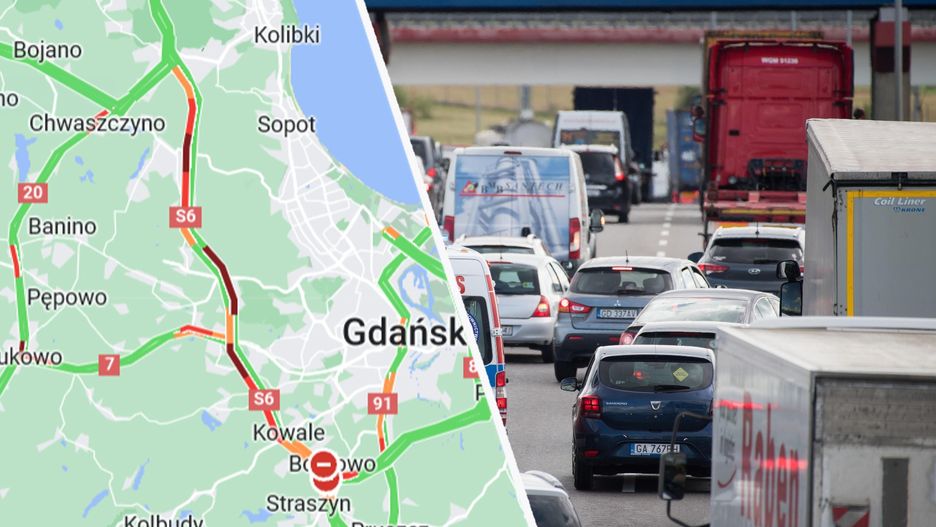 Uwaga kierowcy! Korek na Obwodnicy Trójmiasta