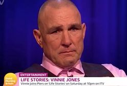 Vinne Jones rozpłakał się na wizji. Wystarczyło, że zobaczył archiwalne nagranie