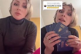Powiedziała, że "bierze 800 plus na 7 paszportów". Teraz boi się o rodzinę