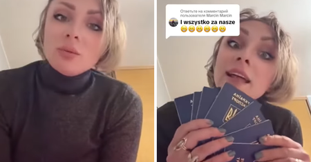 Powiedziała, że "bierze 800 plus na 7 paszportów". Teraz boi się o rodzinę