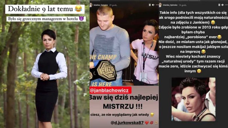 Tak zmieniała się Blanka Lipińska