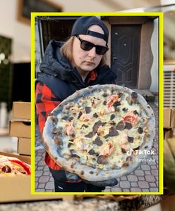 Zjadł najdroższą pizzę w Polsce. Zdradza listę dodatków i cenę