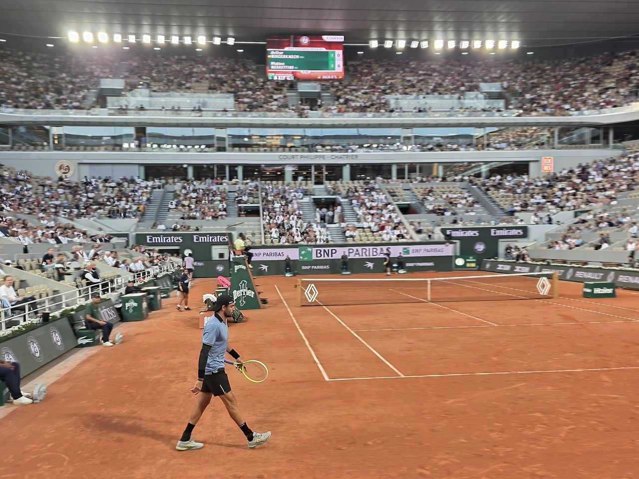 Mecze na kortach Roland Garros