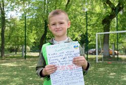 6-latek z Mariupola napisał wzruszający list do Borisa Johnsona. "Chciałbym, aby ludzie już nie umierali"