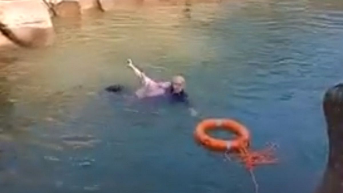 Polityk uratował kobietę