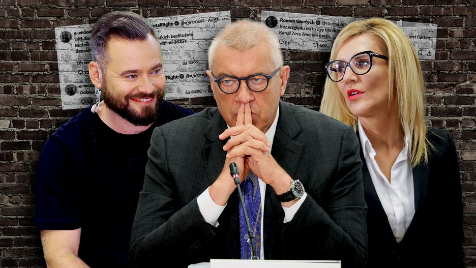 Krzysztof Stanowski, Roman Giertych, Ewa Wrzosek