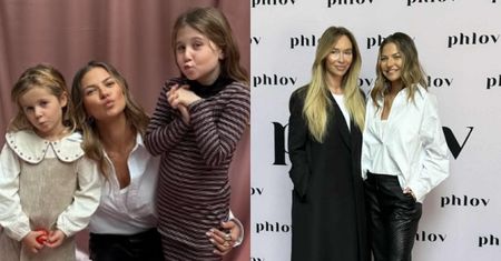 Anna Lewandowska promuje swój biznes i razem z córkami śle dzióbki. Kto jeszcze wpadł? (FOTO)