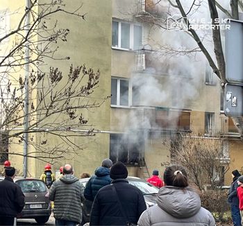 Warszawa: Pożar mieszkania na Woli. Uratowano kobietę i dwa koty
