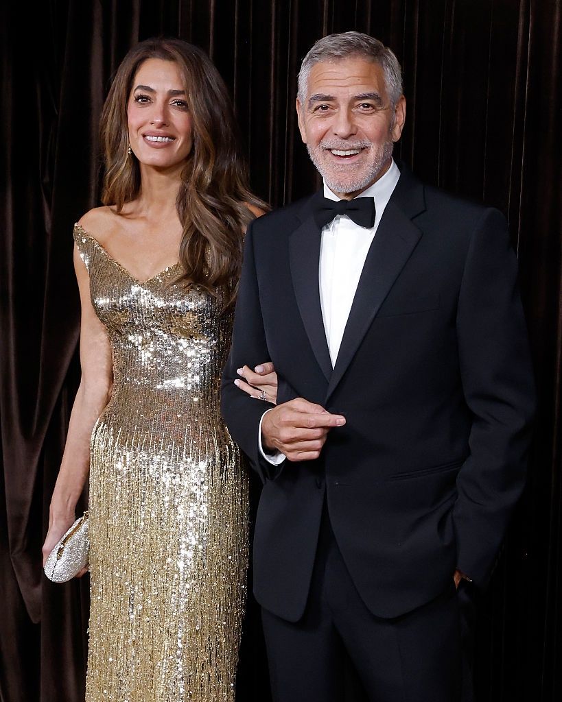 George i Amal Clooneyowie