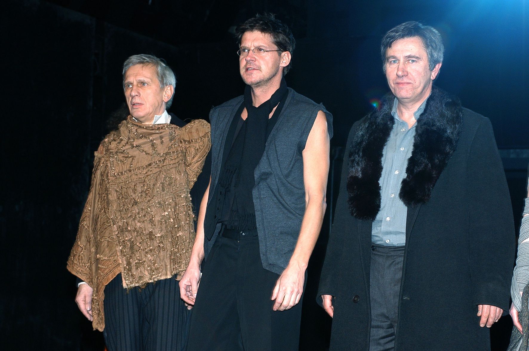 Od lewej: Jan Englert, Wojciech Malajkat, Jerzy Radziwiłowicz