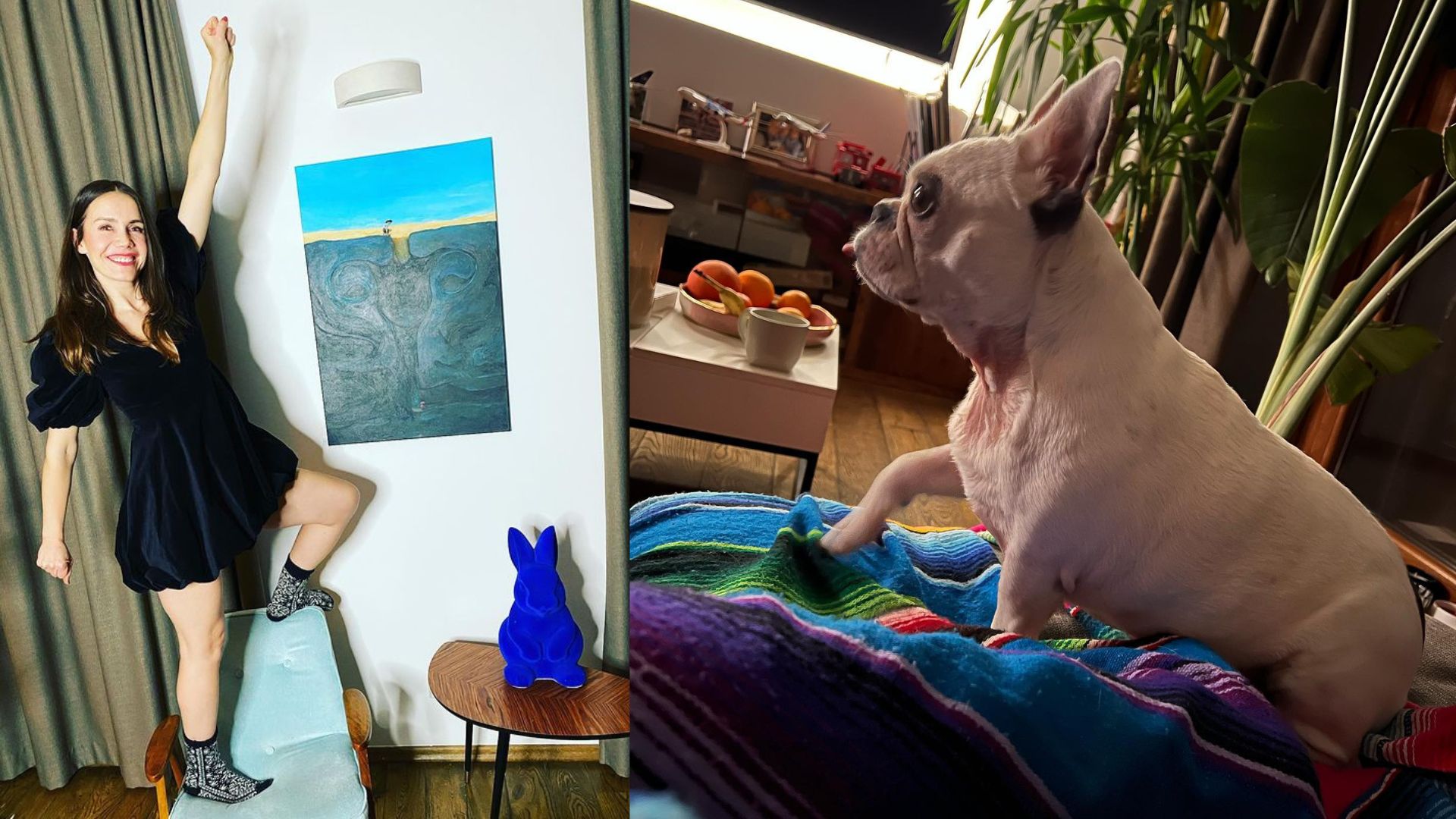 Jak mieszka Olga Bołądź? 