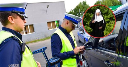 Pijana zakonnica za kółkiem. Tłumaczyła, że jedzie do wnuczka