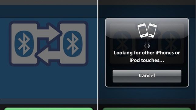Przesyłaj zdjęcia pomiędzy iPhone'ami przez bluetooth 1