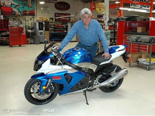 Jay Leno dostał prezent od Suzuki