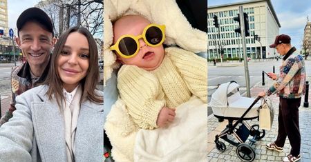 Paulina Rzeźniczak relacjonuje pierwszą wizytę Antoniny w stolicy: "Fizjoterapeuta, zakupy, obiad i kąpiel w wannie" (ZDJĘCIA)