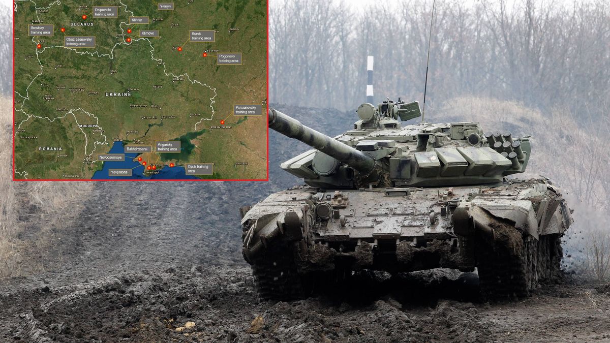 Wojna na Ukrainie. Rosyjskie wojska otoczyły Ukrainę 