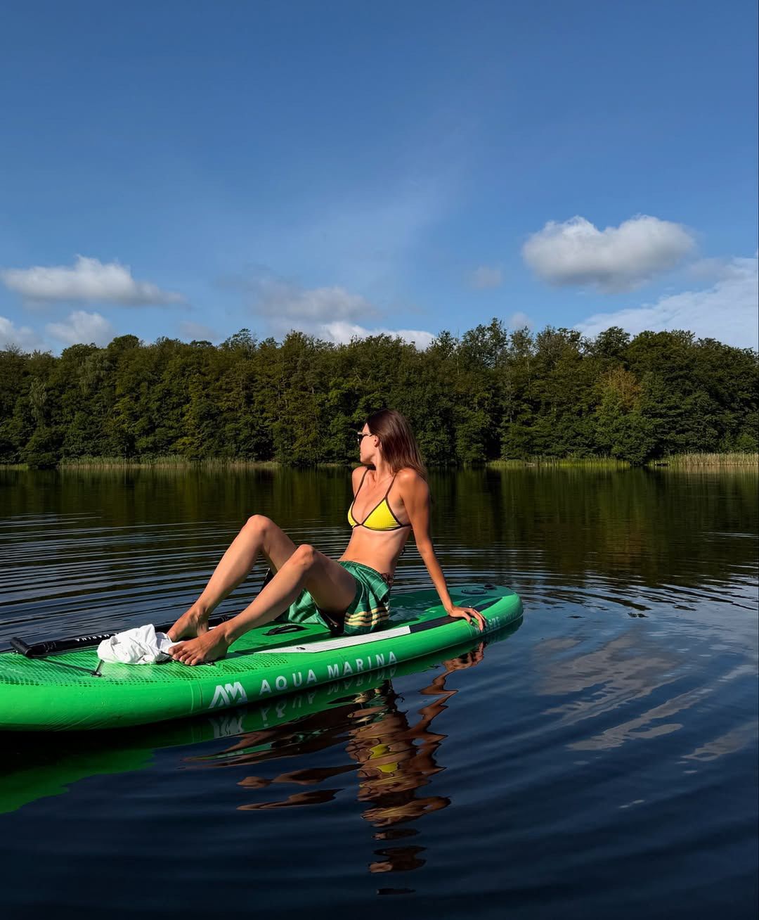 Izabella Krzan pozdrawia z urlopu