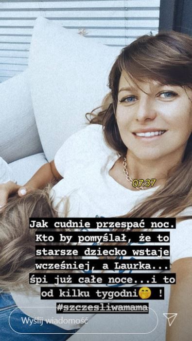 Anna Lewandowska z Klarą