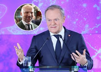 Tusk nagle zwrócił się do Brzoski. "Bierze pan to?"