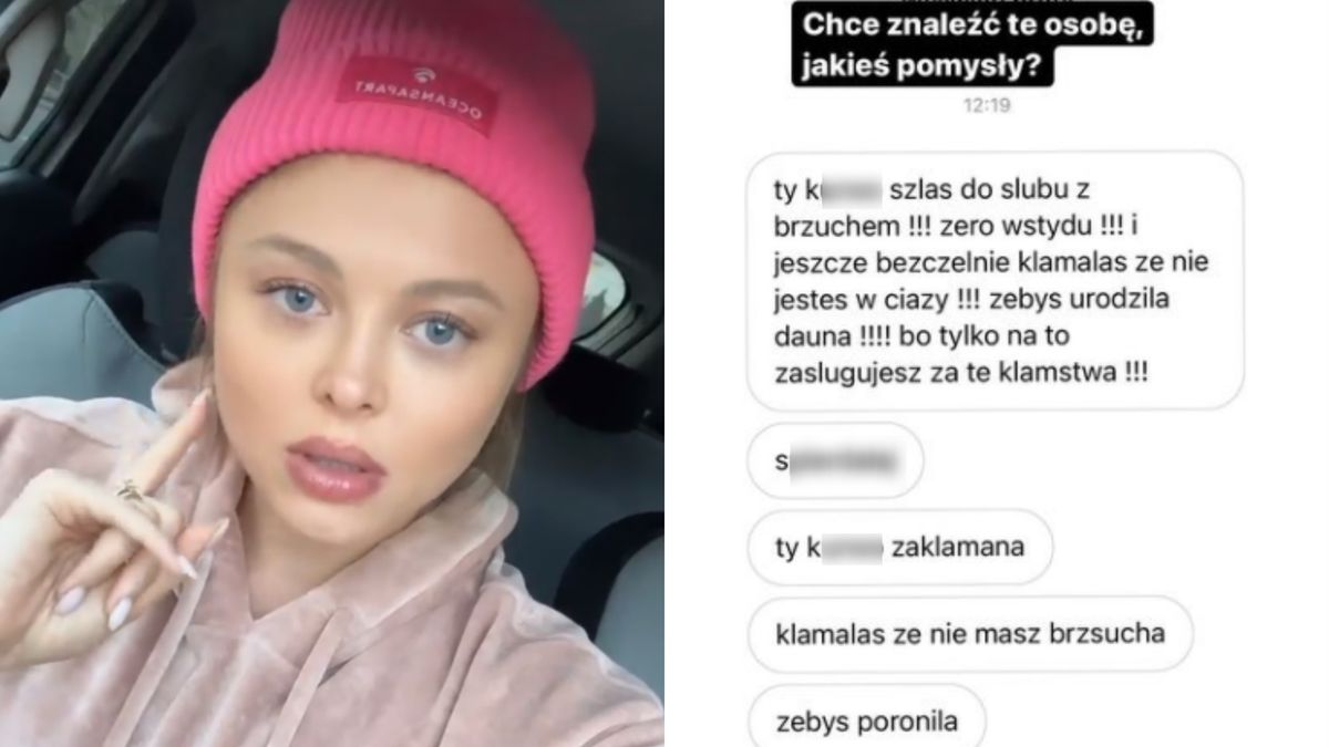 Obrzydliwe wiadomości do Joanny Opozdy 