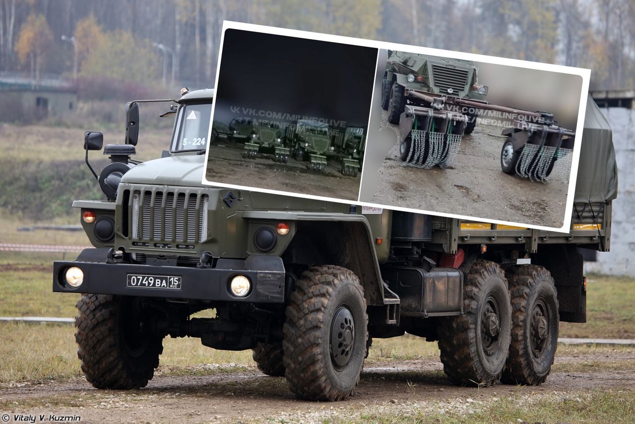 Ural-4320 and its modification - Czekan