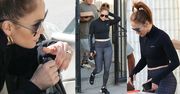 Świeżo upieczona żona Jennifer Lopez prezentuje obrączkę ślubną za TYSIĄC DOLARÓW, maszerując w sportowym stroju (ZDJĘCIA)