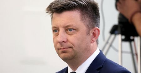 Dworczyka zatrzymała Straż Marszałkowska. Mina posła "bezcenna"