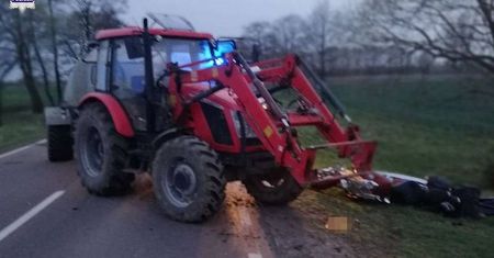 Śmiertelny wypadek w Rudnie. Nie żyje motocyklista