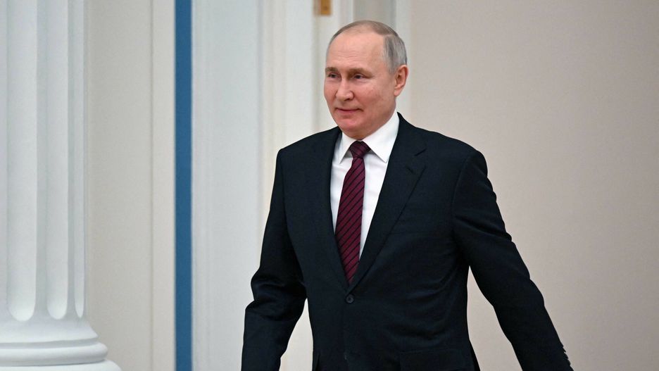 arch54
Russian President Vladimir Putin chairs a meeting with secretaries of foreign security councils on Afghan issues at the Kremlin in Moscow on February 8, 2023. (Photo by SPUTNIK / AFP)
-