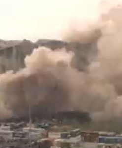 Gigantyczna chmura nad Bejrutem. Runął potężny silos