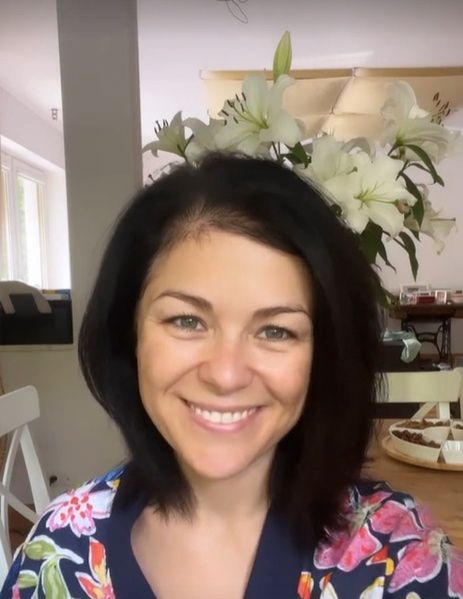 Katarzyna Cichopek pozuje bez makijażu