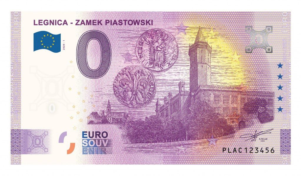 Legnica. Banknot 0 Euro zrobił furorę. Tysiące osób chciało go zdobyć