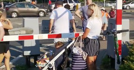 "Nie róbcie tak". Nagranie z Kołobrzegu obiega sieć