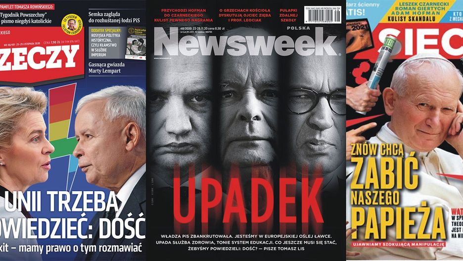 Okładki tygodników. Polexit to nie tylko straszenie? "Mamy prawo o tym rozmawiać"