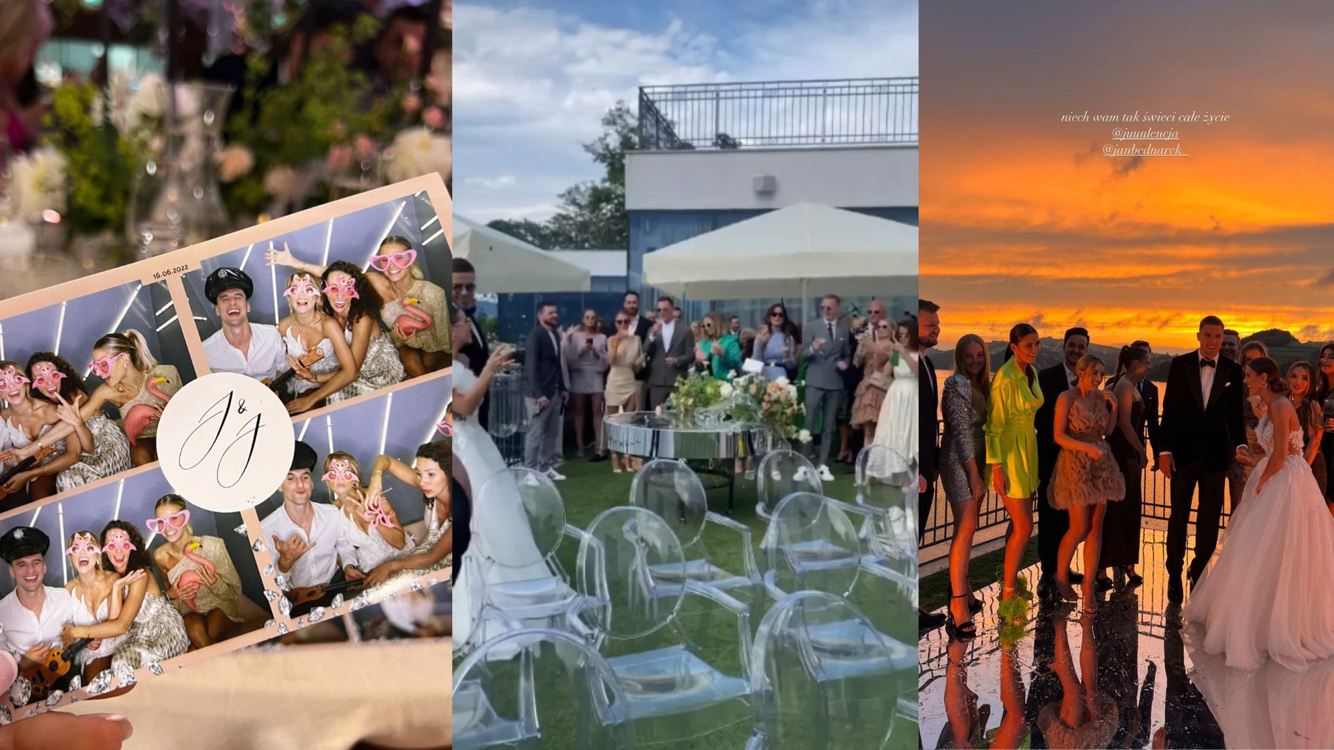 Tak wyglądało wystawne wesele Jana Bednarka i Julii Nowak 