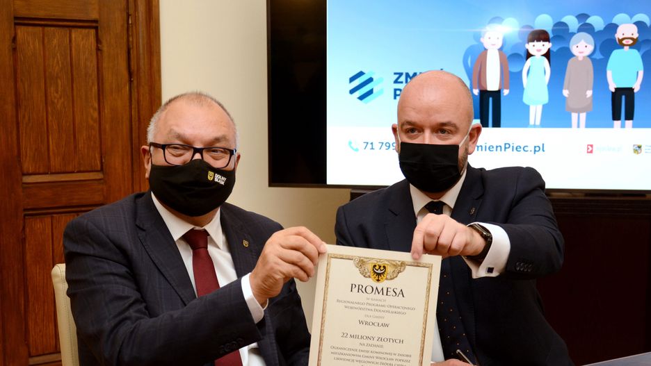 Wrocław. 22 mln z UE na wymianę pieców. Pieniądze czekają