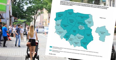 Mapa 500+. W tych regionach znaczy więcej. Samo świadczenie jednak traci na wartości