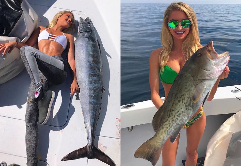 Emily Riemer robi karierę jako "seksowna rybaczka" z Instagrama