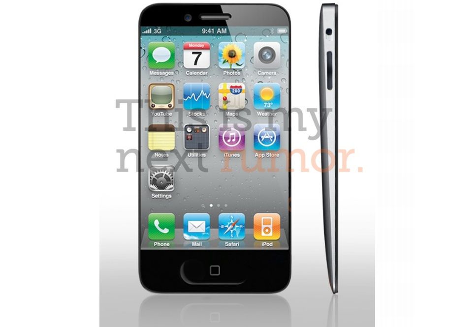 Czy tak będzie wyglądał iPhone 5?