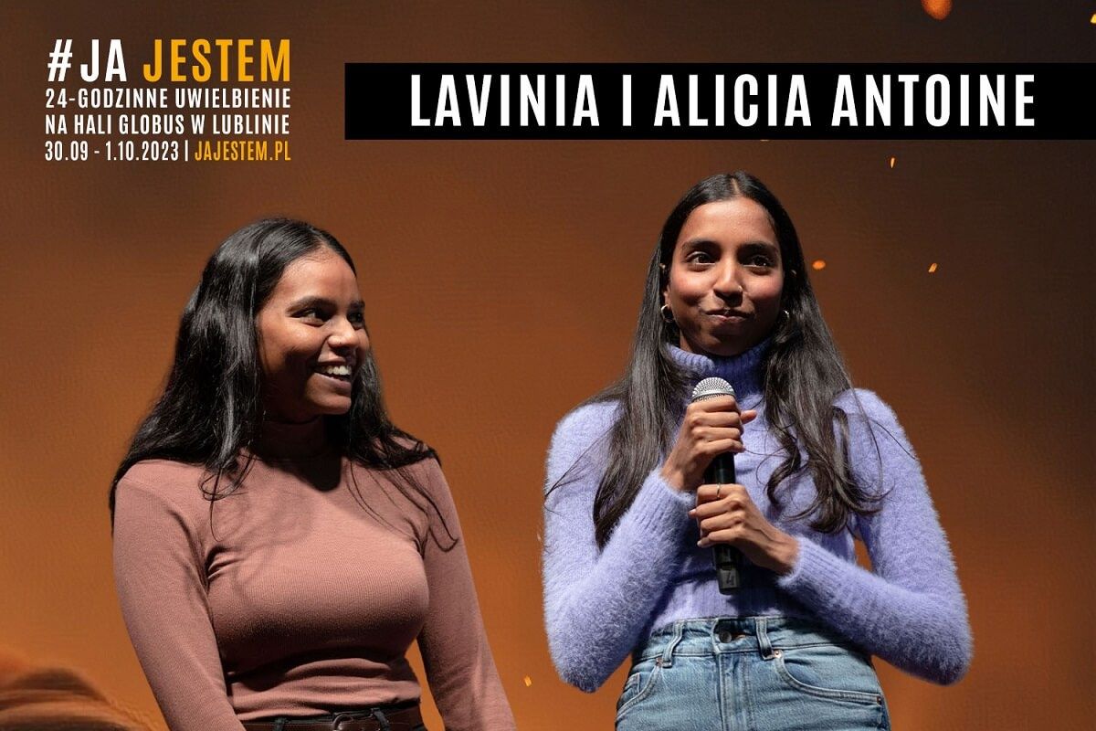 Alicia i Lavinia Antoine uczestniczki wydarzenia Ja Jestem