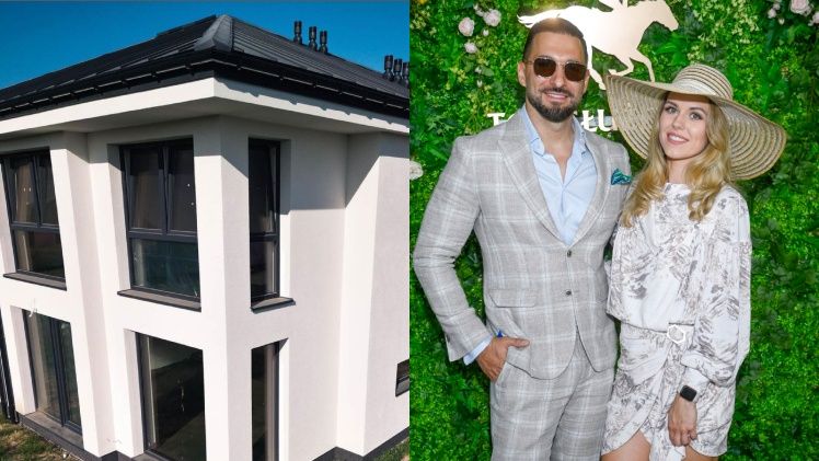 Rafał Maślak chwali się kupnem domu